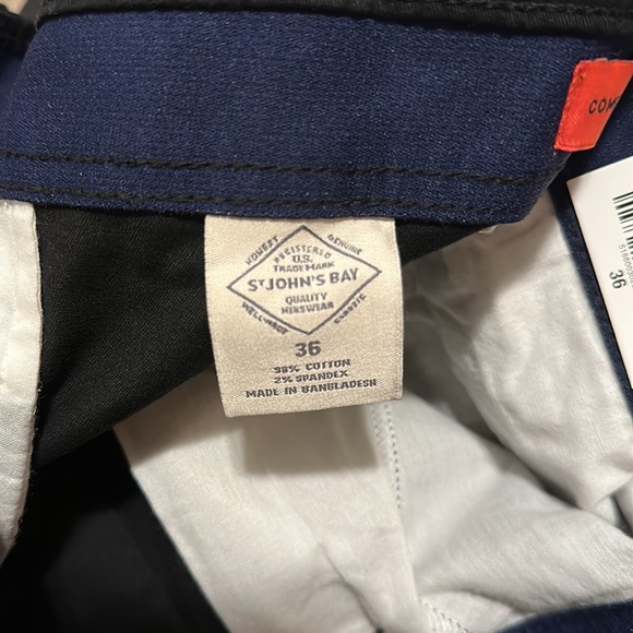 Men’s New St Johns Bay Black shorts size 36. - Picture 5 of 6